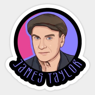 James Taylor Sticker